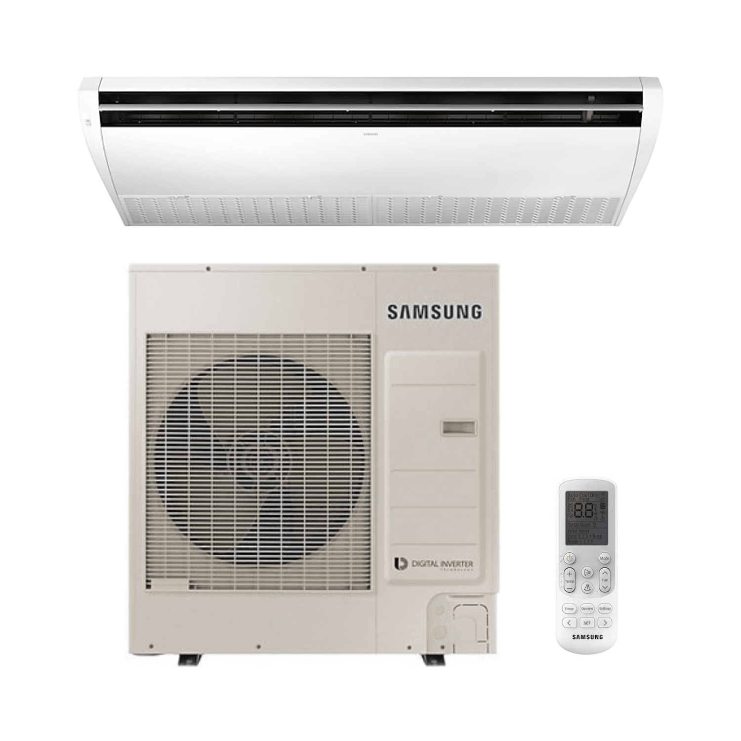 Samsung Deckenklimagerät 12 kW 41000 BTU - Dreiphasig mit der Referenz F-CEILTF120R von der Marke SAMSUNG