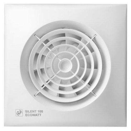 Bathroom Extractor Fan SILENT-100 CZ 12V 8W 2100rpm with reference 5210408000 from the brand SOLER & PALAU