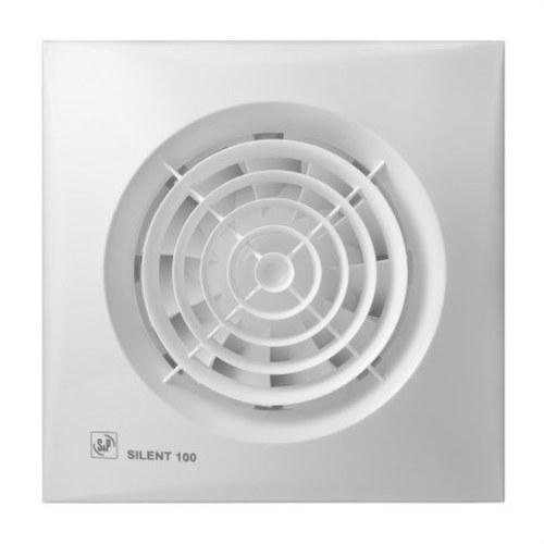 Bathroom Extractor Fan SILENT-100 CRZ (220-240V 50) RE with reference 5210401500 from the brand SOLER & PALAU