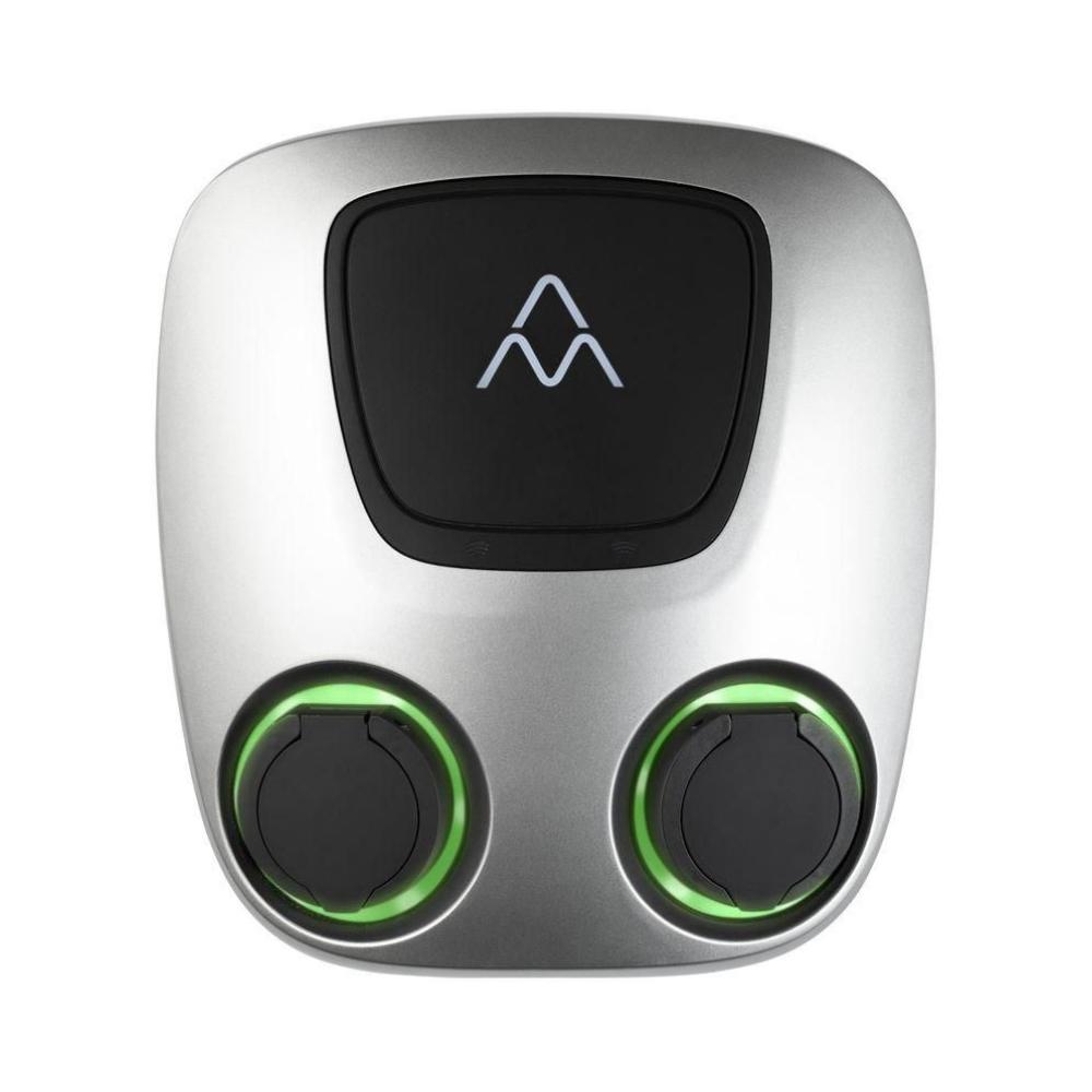 Doppelter Elektroauto-Ladegerät mit WLAN 2 x 22 kW Charge Amps Aura Twin Socket mit der Referenz 130909 von der Marke CHARGE AMPS