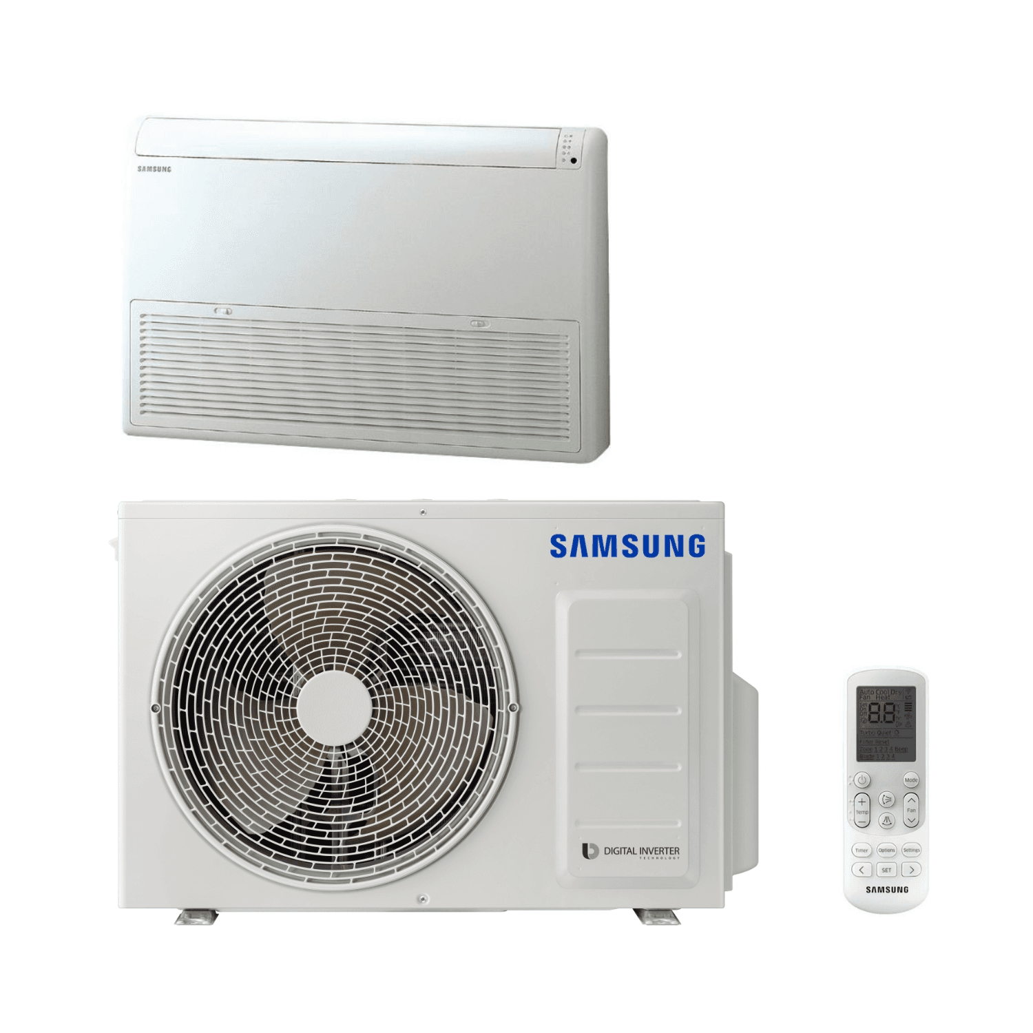 Samsung Boden-/Deckeneinbau-Klimaanlage 7,1 kW 24000 BTU mit der Referenz F-FLOORCEIL71R von der Marke SAMSUNG
