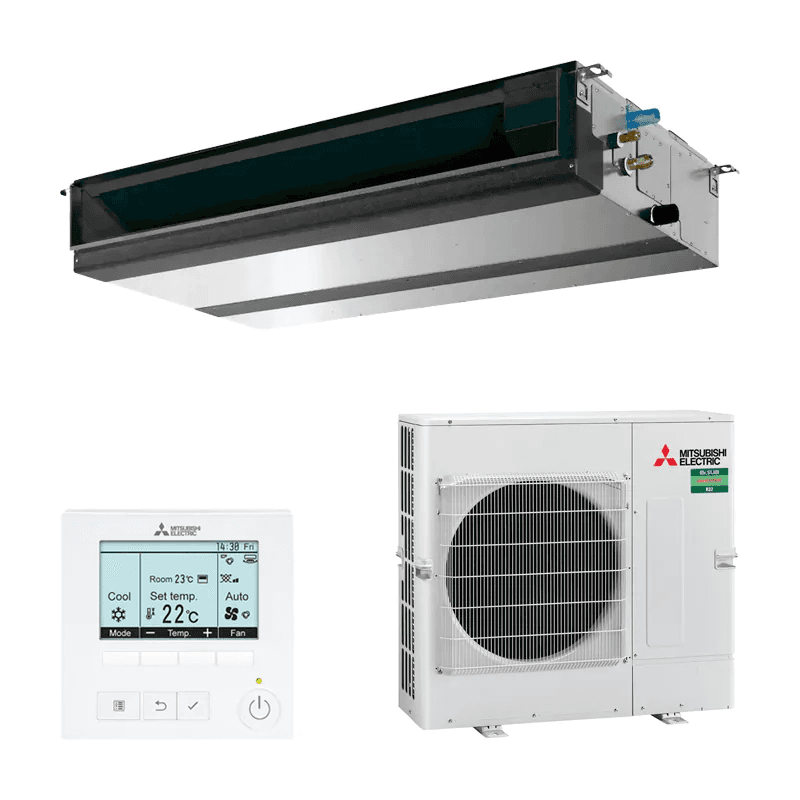 Kanal-Klimaanlage Mitsubishi Electric MGPEZ-125VJA 12,1 kW 41000 BTU mit der Referenz MGPEZ-125VJA von der Marke MITSUBISHI